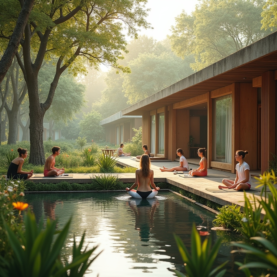 Comprehensive wellness retreat